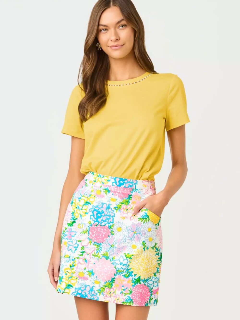 NWT Lilly Pulitzer Coleman Mini Skirt Vintage Vault Archival Print - Size 12